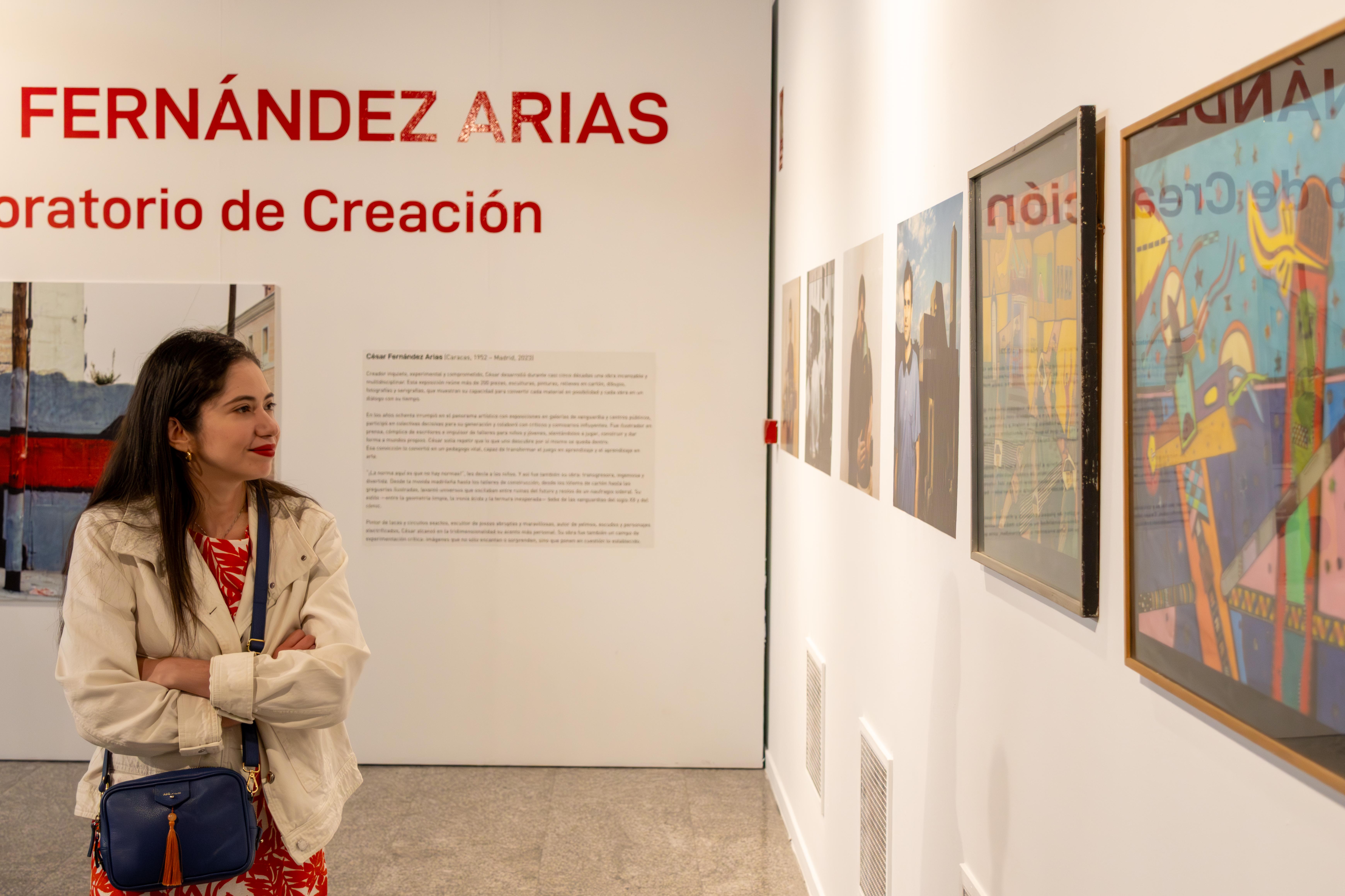 c arte c se abre a la pureza creativa de César Fernández Arias